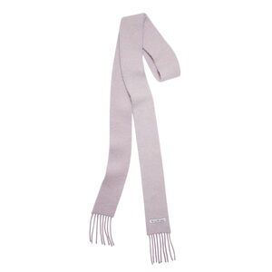 BNWT Acne Studios Wool-alpaca fringe scarf - Skinny - Dusty lilac